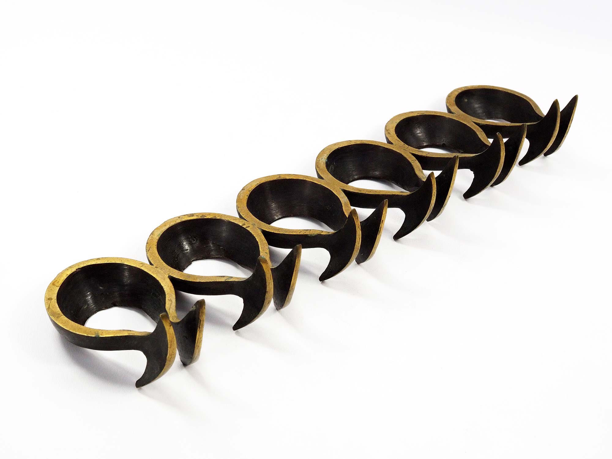 Austrian bronze pipe door Mileu century