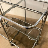 Folding dessert smoked glass