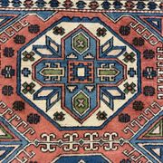 Turkish Kazak rug 270x166 cm vintage carpet, tribal handwoven large 2526
