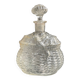 Liquor decanter - pressed molded satin glass (1882 to 1908)- legras for guilloteaux