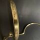 Adjustable table mirror in gilded brass, 1950, France