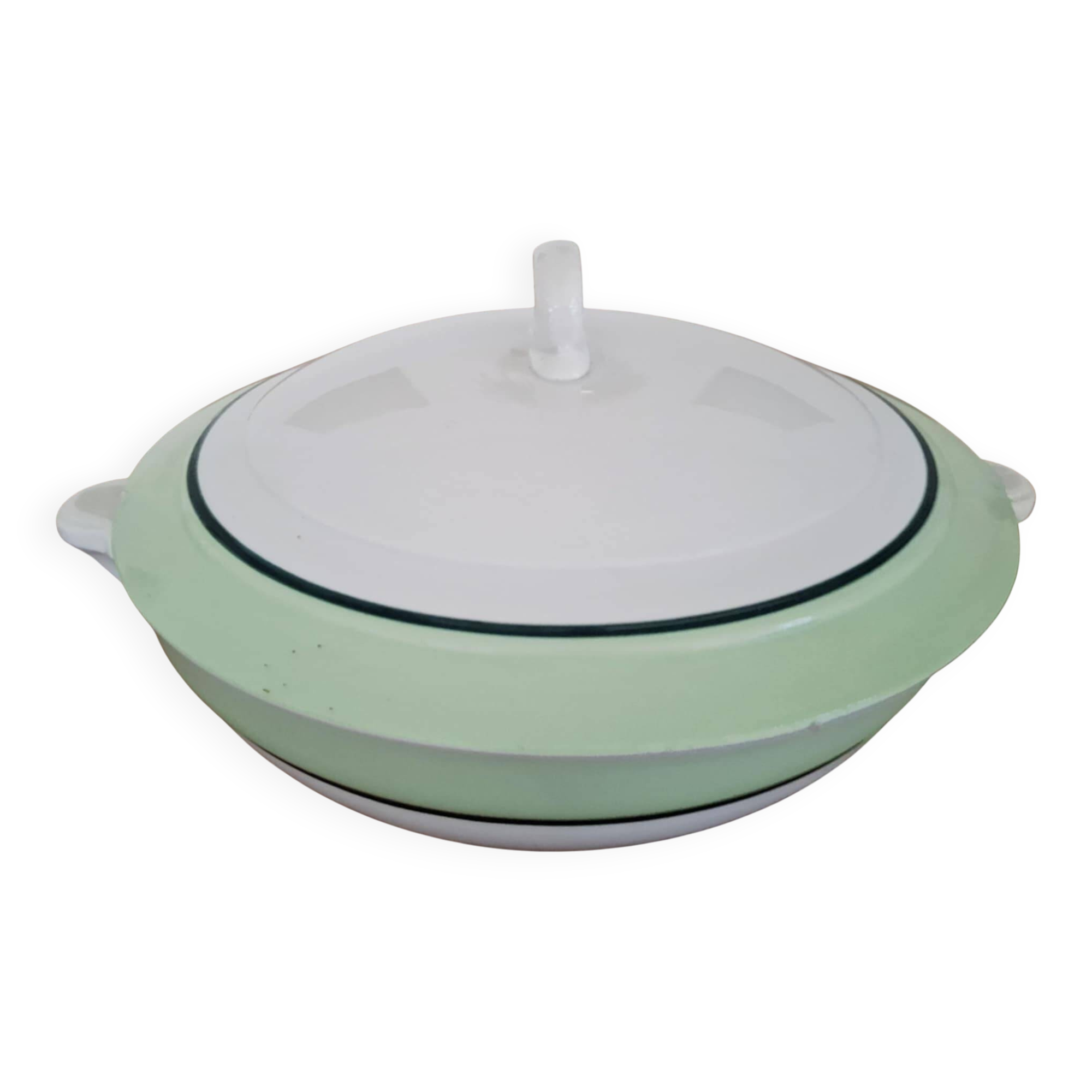 Vintage Saint Amand Faience Tureen