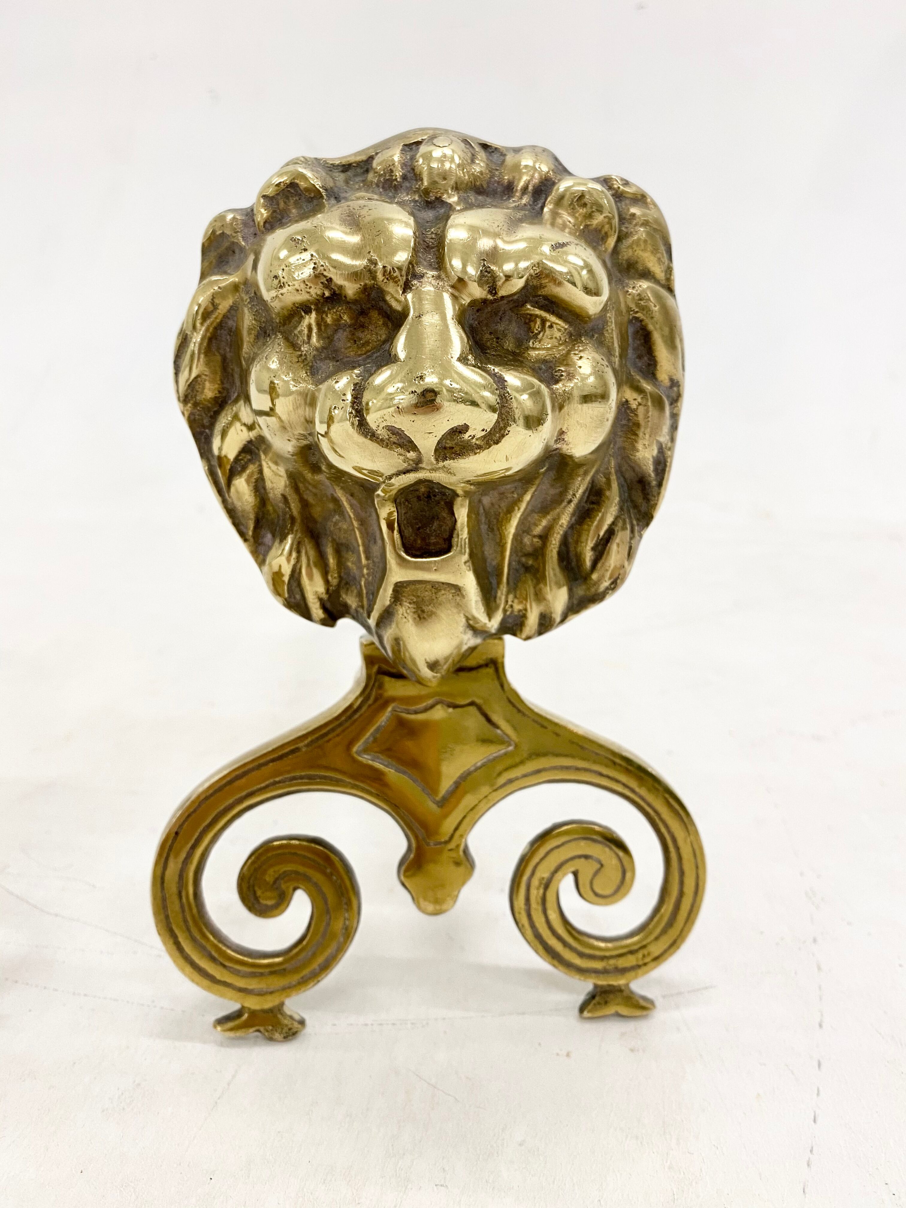 Pair of bronze channels