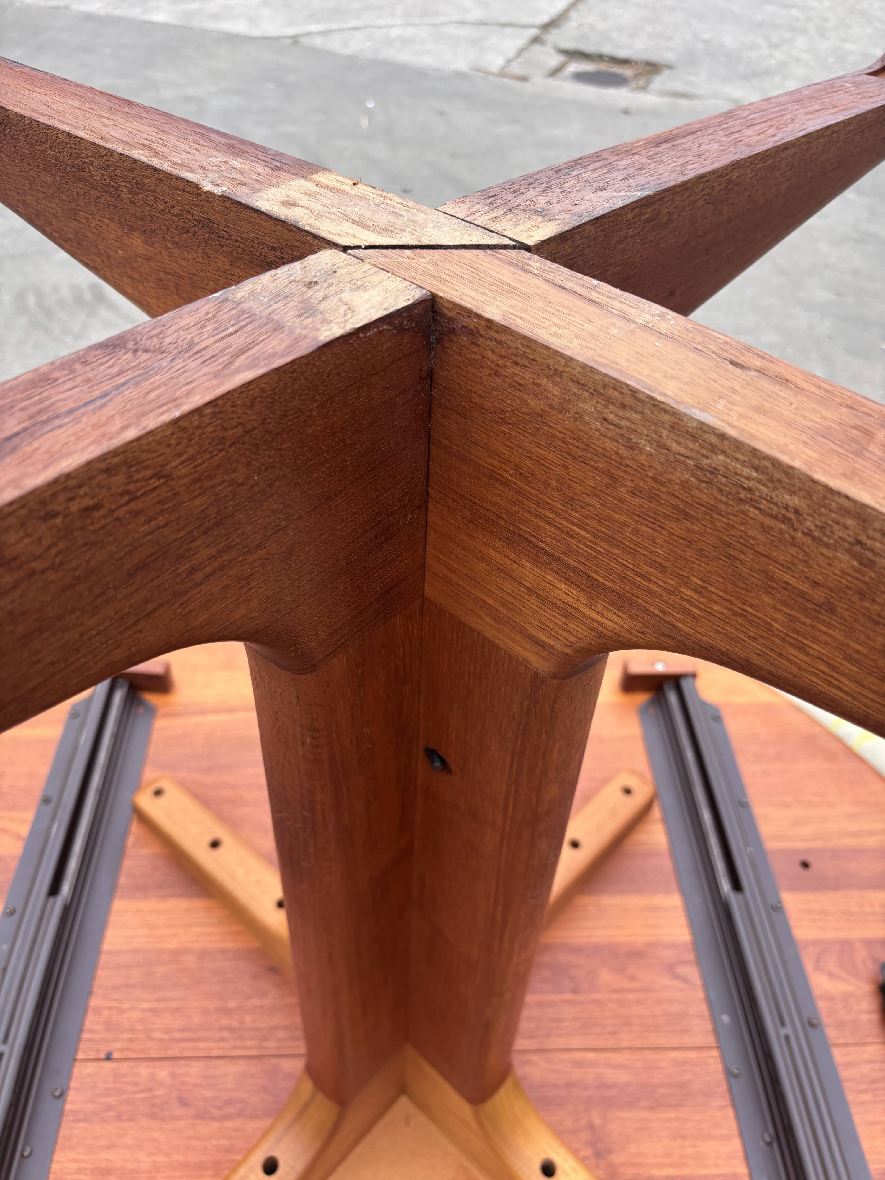 Vintage Teak Glostrup Dining Table Extendable Oval 1970s