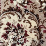 Aubusson-style mechanical carpet in 67x135 cm wool