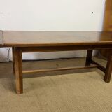Vintage wooden farmhouse table
