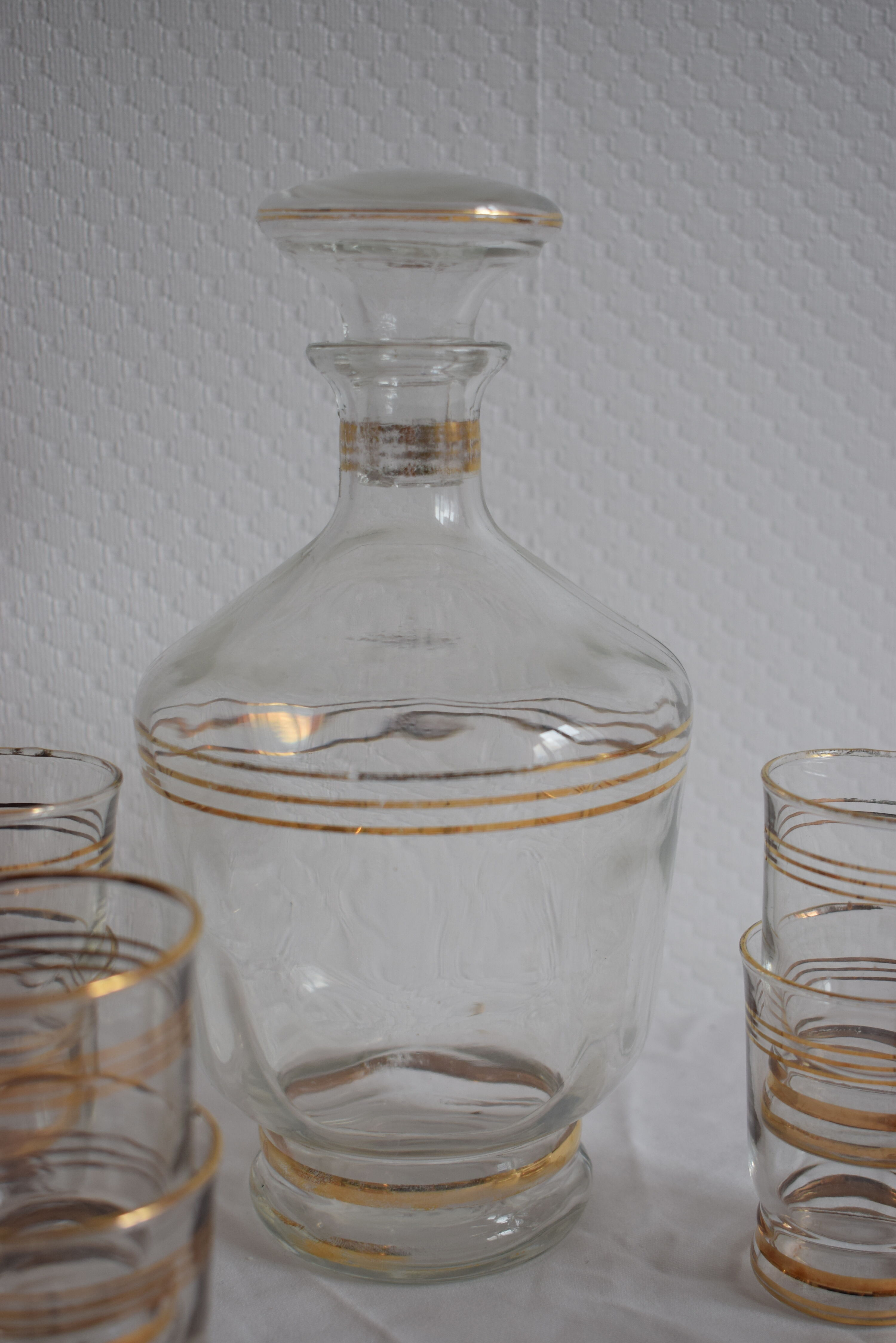 Service à liqueur vintage