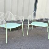 Pair of Lyze armchairs, EMU