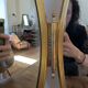 Louis XV style triptych mirror