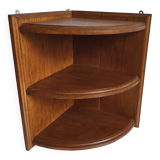 Antique solid wood corner shelf