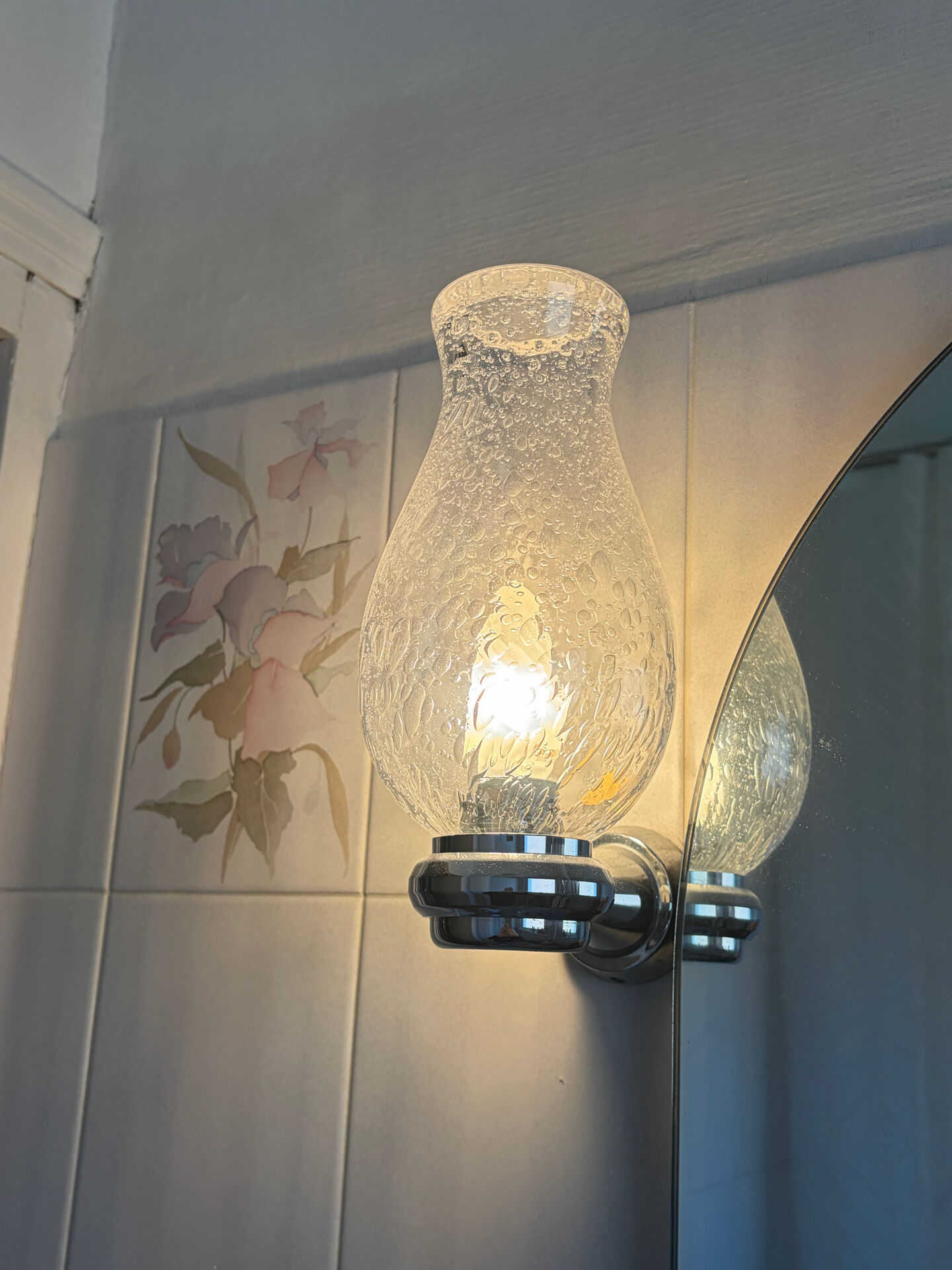 Pair of wall sconces Keuco model onion