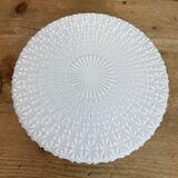 Vintage Wall Or Ceiling Light with Milk Glass, 1970s