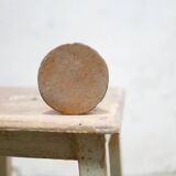 Bougeoir vintage en grès pyrité