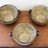 Glazed ceramic bowls Les Grottes Dieulefit