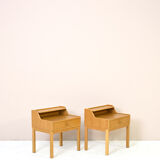 Nordic oak nightstands