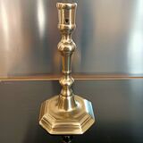 Gilded bronze candle holder