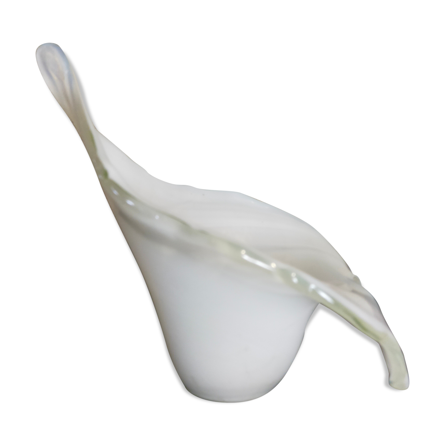 Vintage tulip blown glass lampshade Murano