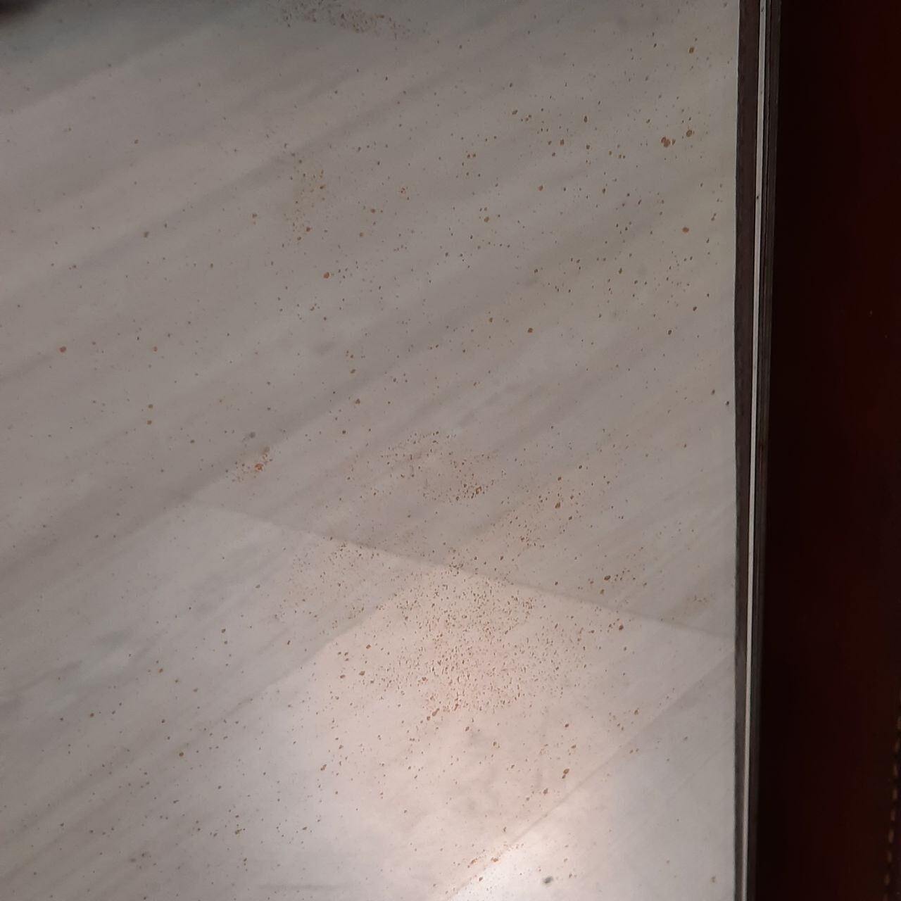 Miroir vintage de forme carrée  65x65 cm