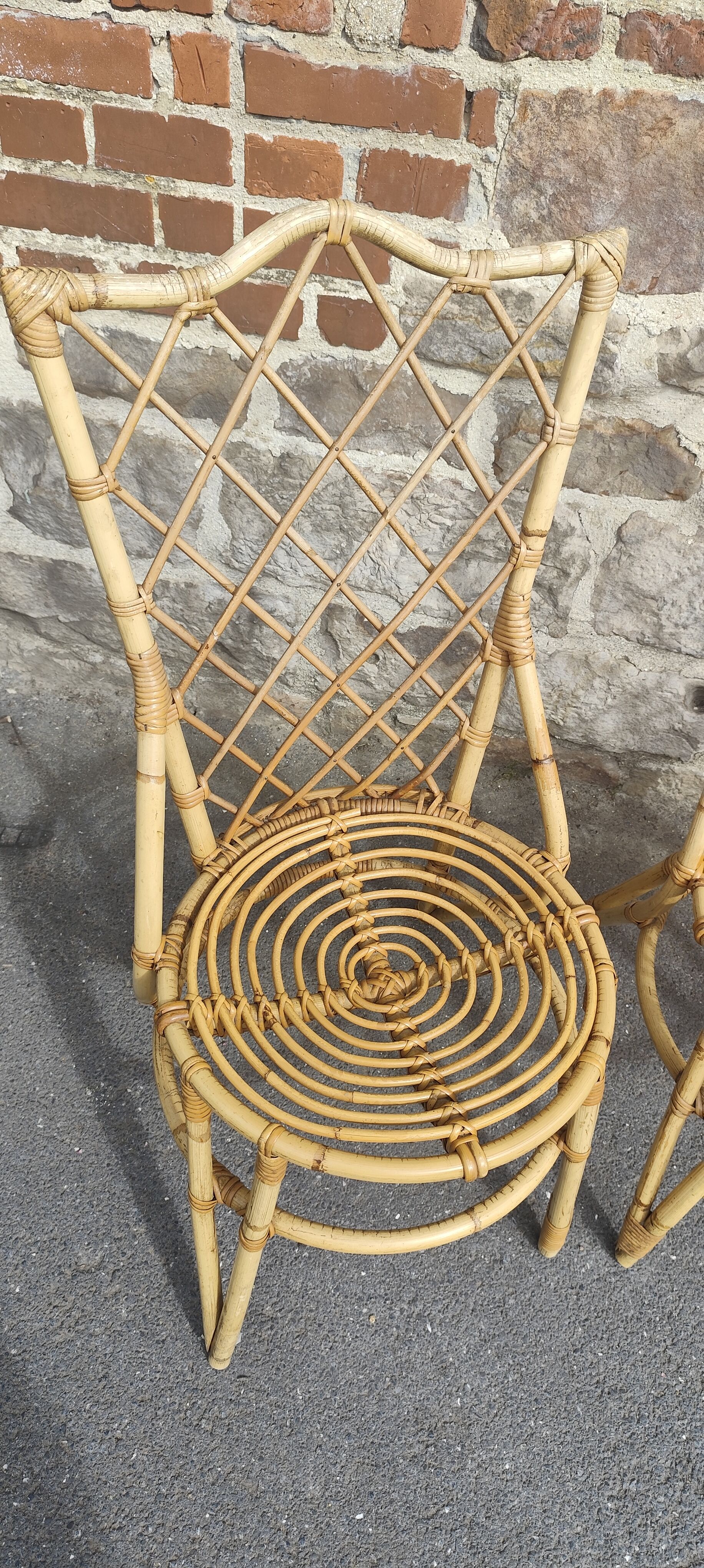 Lot de 4 chaises Louis Sognot