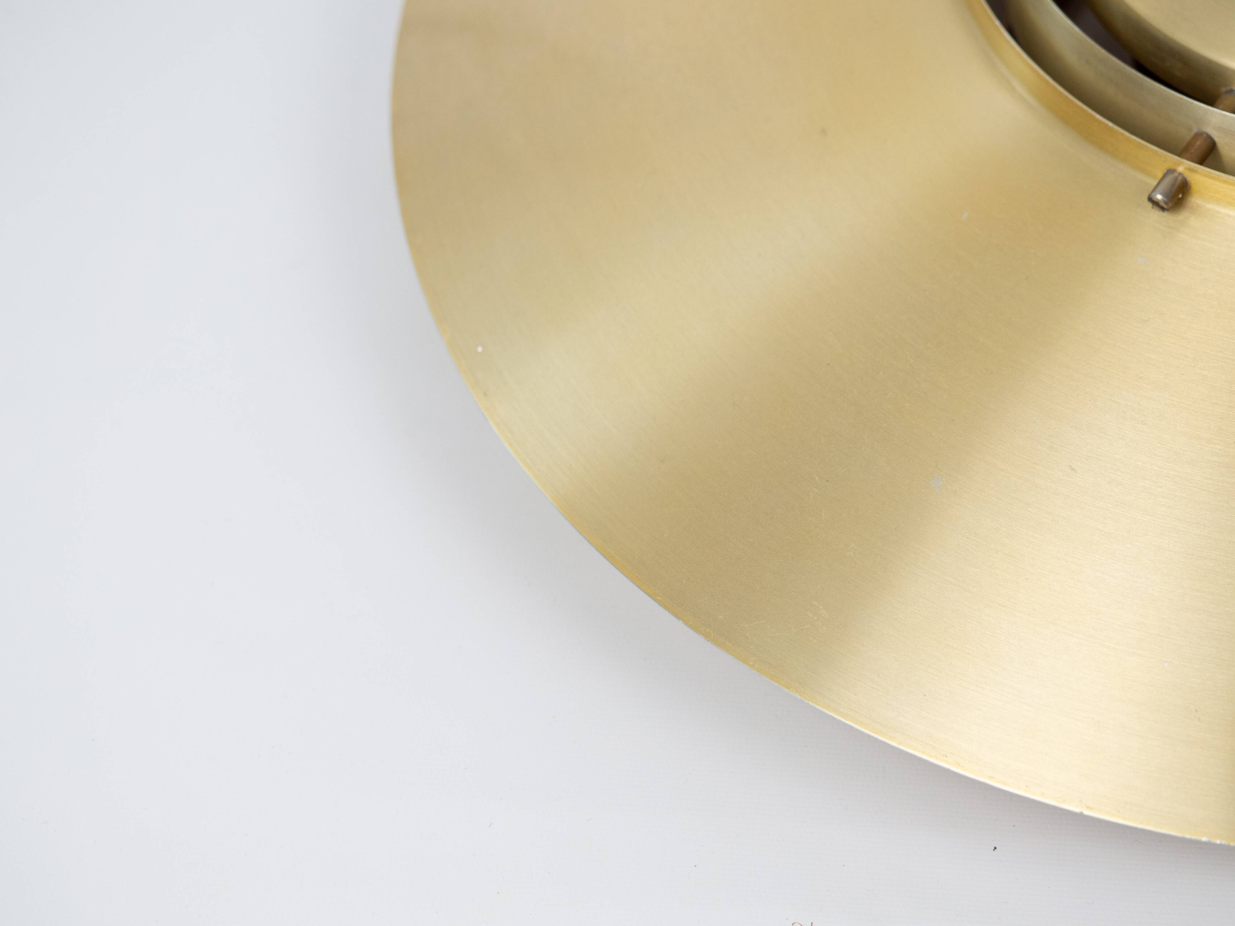Vintage Danish pendant lamp P376 by Fabricius and Kastholm, Nordisk Solar.