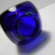Vase soliflore vintage cobalt blue