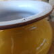 Yellow glazed earth vase