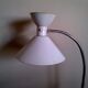 Lamppost casserole has double chalk white lacquered metal fire
