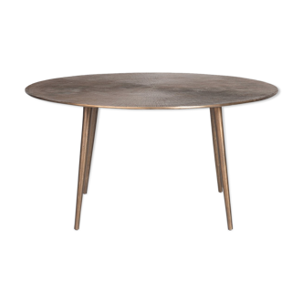 Metallic round coffee table - Sun