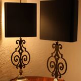 Pair of Charles lamps