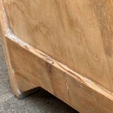 Vintage wooden wardrobe from 1940.