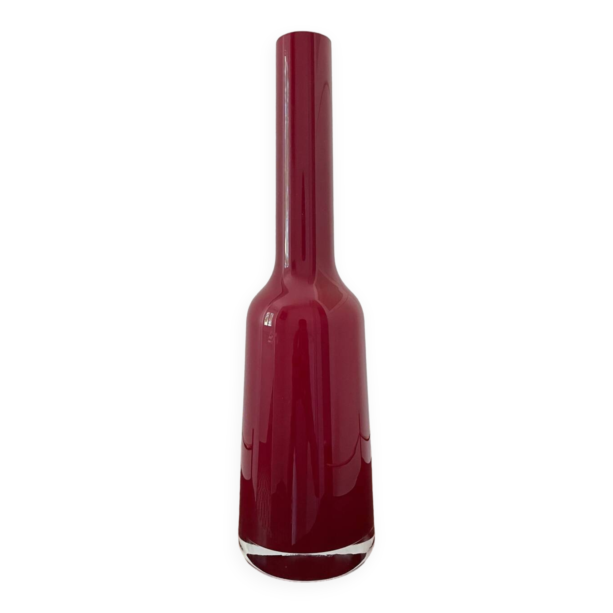 Vase verre mauve Villeroy & Boch