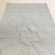 Beni Ouarain Berber rug in diamond pattern • Minimalist white elegance