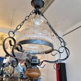 Rustic pendant light from 1965