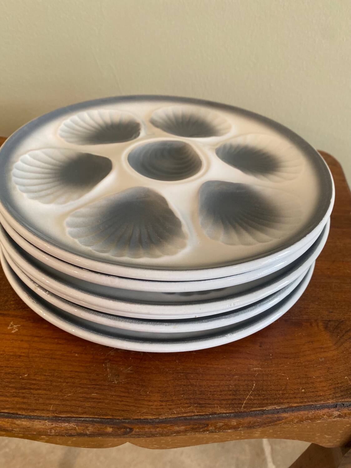 Assiettes coquillage
