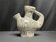 Small ceramic goat figurine with green Cyprus decoration, 20th century