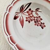 Vintage Badonviller Deep Plate