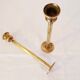 Brass candlesticks