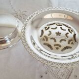 Butter dish style Coquillor, in silver