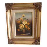 Oil painting - bouquet of roses