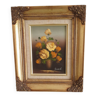Oil painting - bouquet of roses