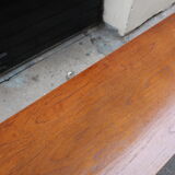 Row of the 1960s teak