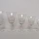 Service verres à pied 20 pièces vintage années 70