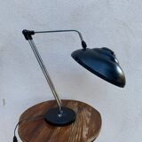 50s 60s black and chrome desk lamp