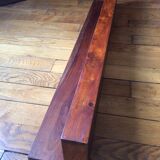 Massive teak shelf