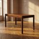 Vintage coffee table, mid-century modern wooden living room table, 1970s