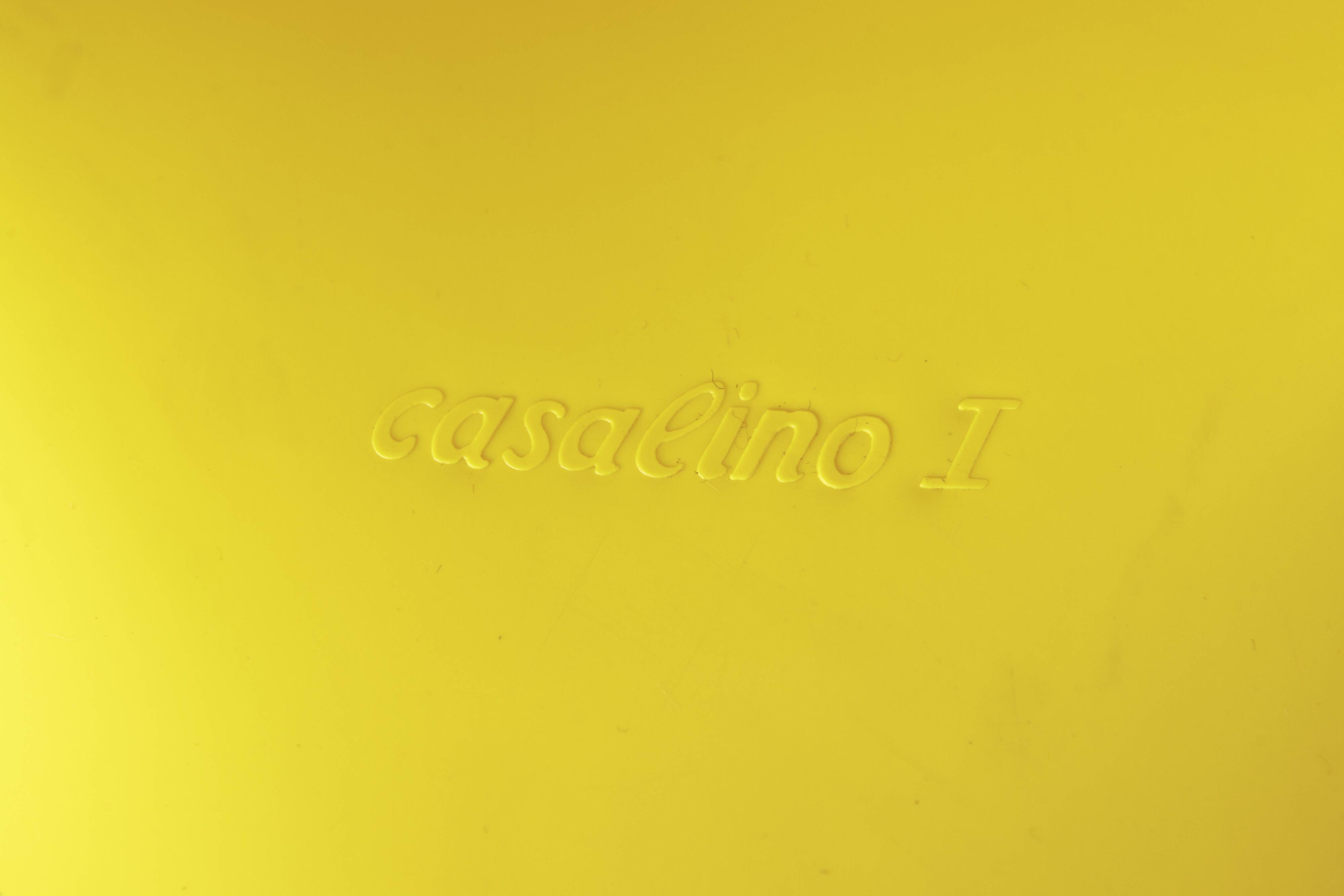 7 children's chairs cassalino by alexander begge, 1970s for manufacturer casala, germany