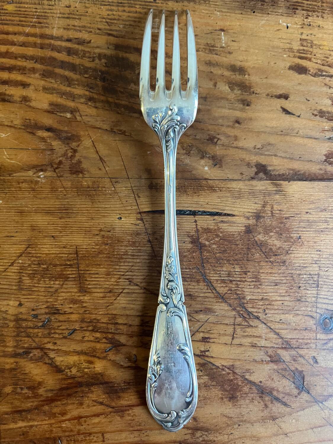 Complete housewife for 12 guests sfam silver metal hallmark 100