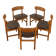 3236 møgensen dining chairs, børge mogensen, fredericia møbelfabrik