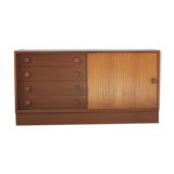 Danish teak chest of drawers from Domino Møbler, 1960s