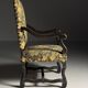 Ensemble de 2 fauteuils Os de Mouton